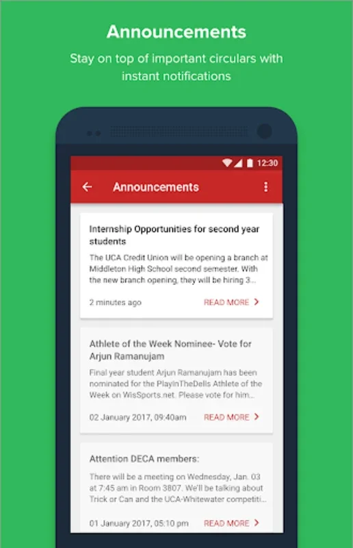 Rungta Connect for Android - Streamlining School Management