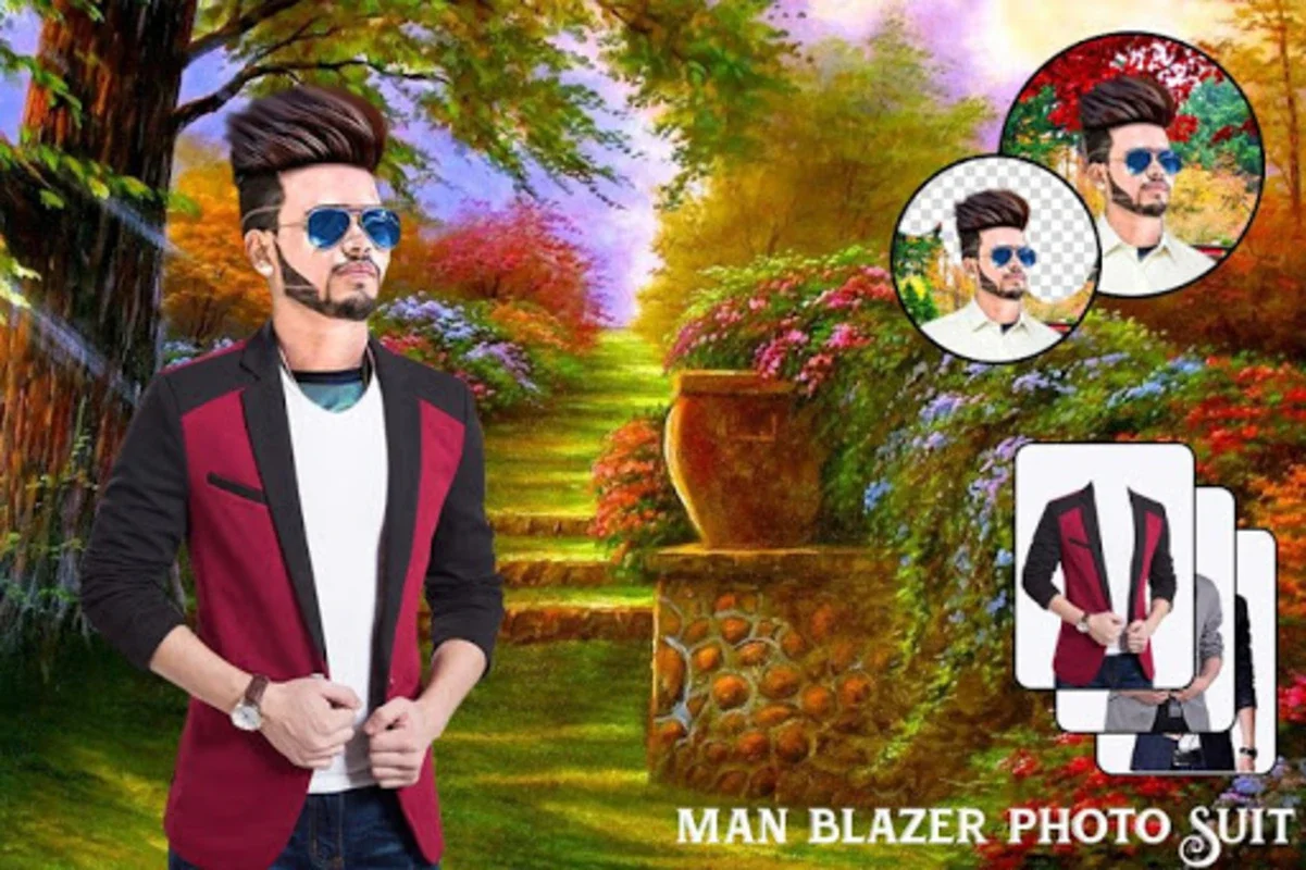 Men Blazer Photo Suit for Android - Stylish Photo Editing