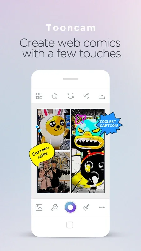 Tooncam for Android - Transform Photos Creatively