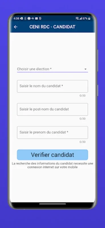 CENI RDC Mobile for Android - Access Electoral Info Easily