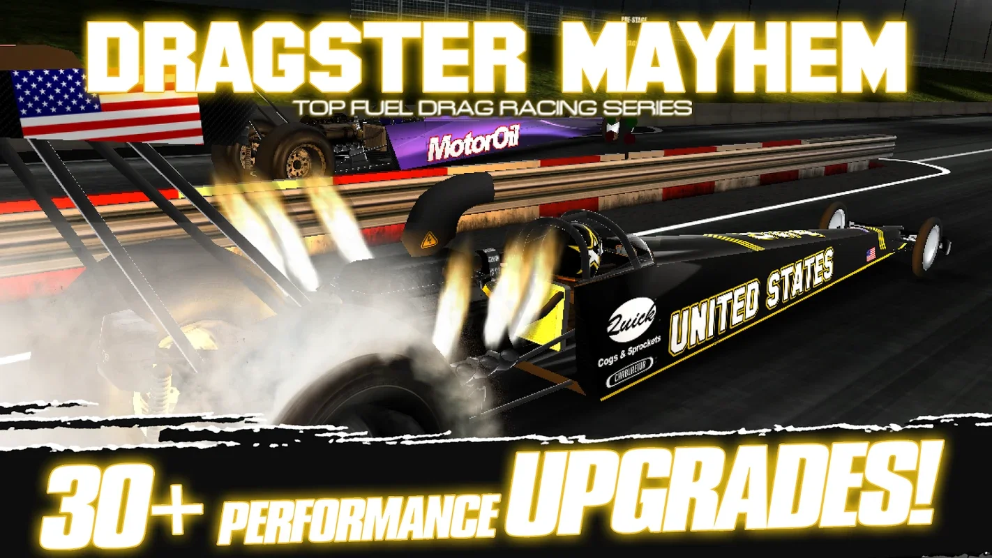 Dragster for Android - Intense Drag Racing Experience