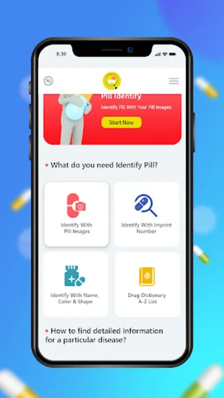 Pill Identifier :Identify Pill for Android - No Downloading Required