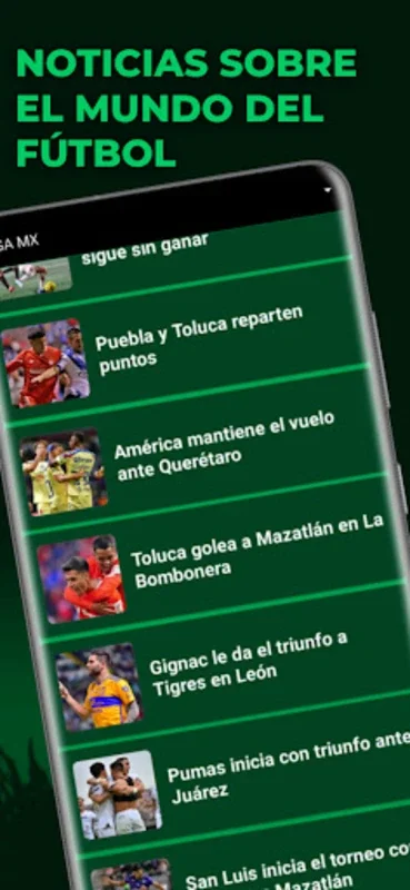 Goleadores for Android - Stay Updated with Football