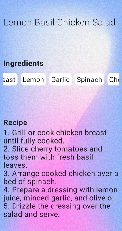 Dragon Snap Cook for Android: Customized Recipes at Your Fingertips