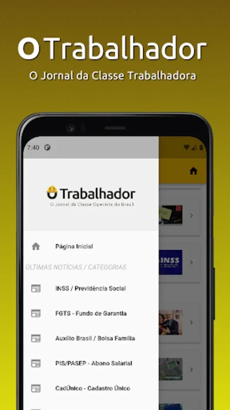 O Trabalhador for Android: Labor Rights and Benefits Guide