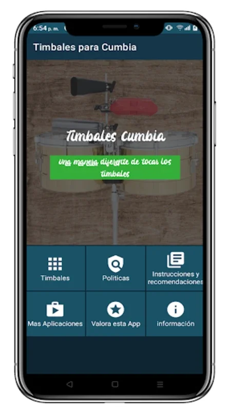 Timbales Cumbia for Android - No Download Needed