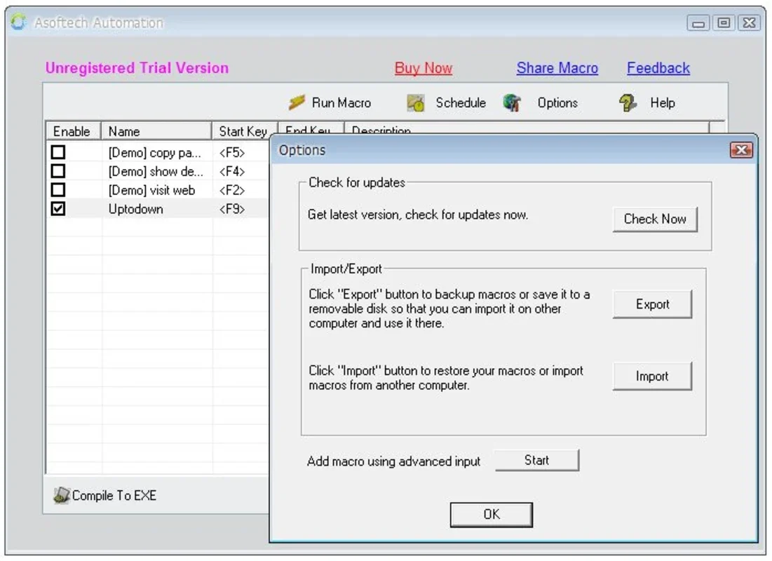 Asoftech Automation for Windows - Free Download