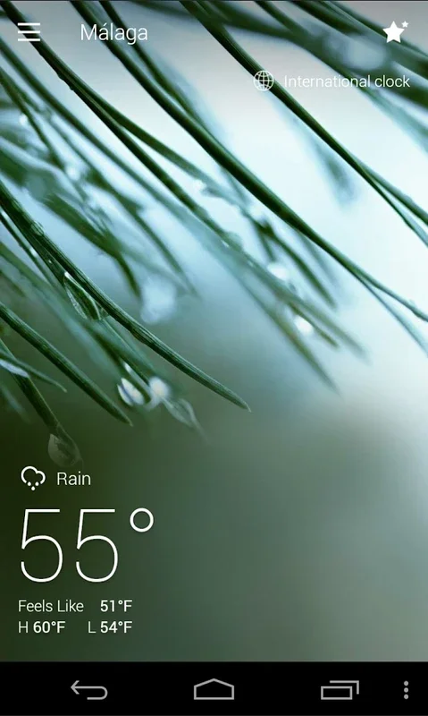 GO Weather Forecast and Widgets for Android - No Downloading Required