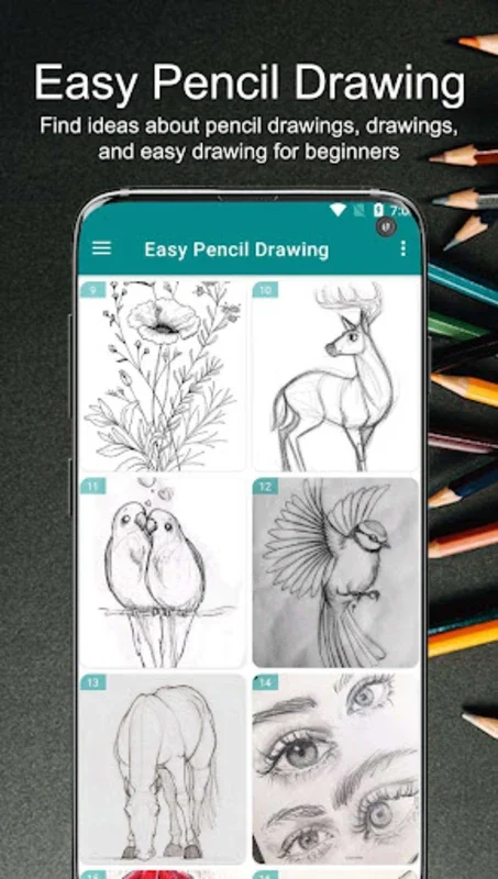 300+ Easy Pencil Drawing for Android: Ignite Your Creativity