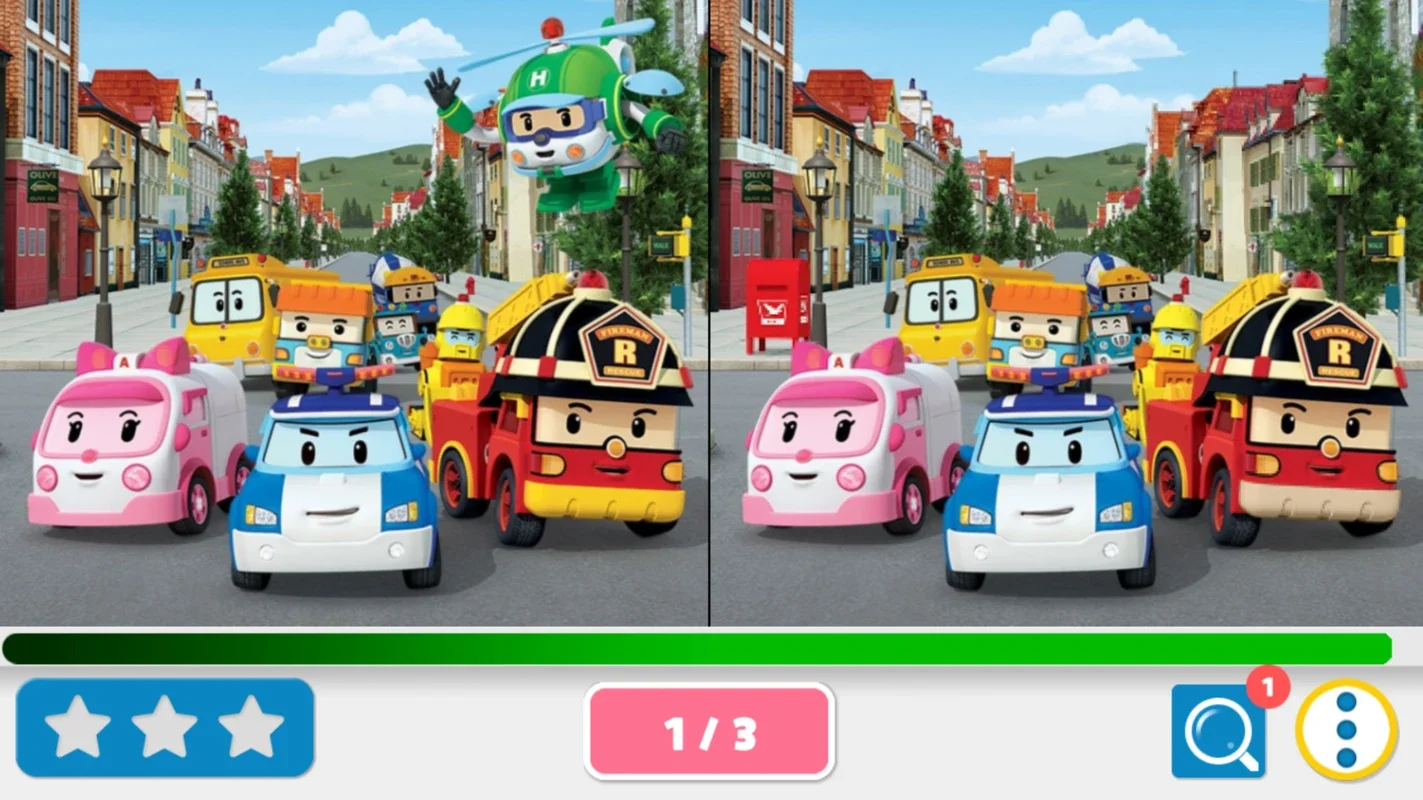 Robocar Poli: Find The Difference for Android - Engaging Puzzle Game