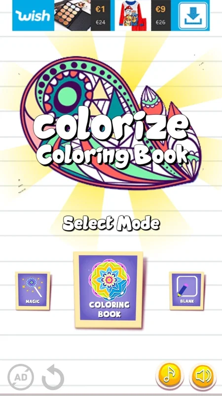 Mandala Coloring Book for Android - Hundreds of Designs