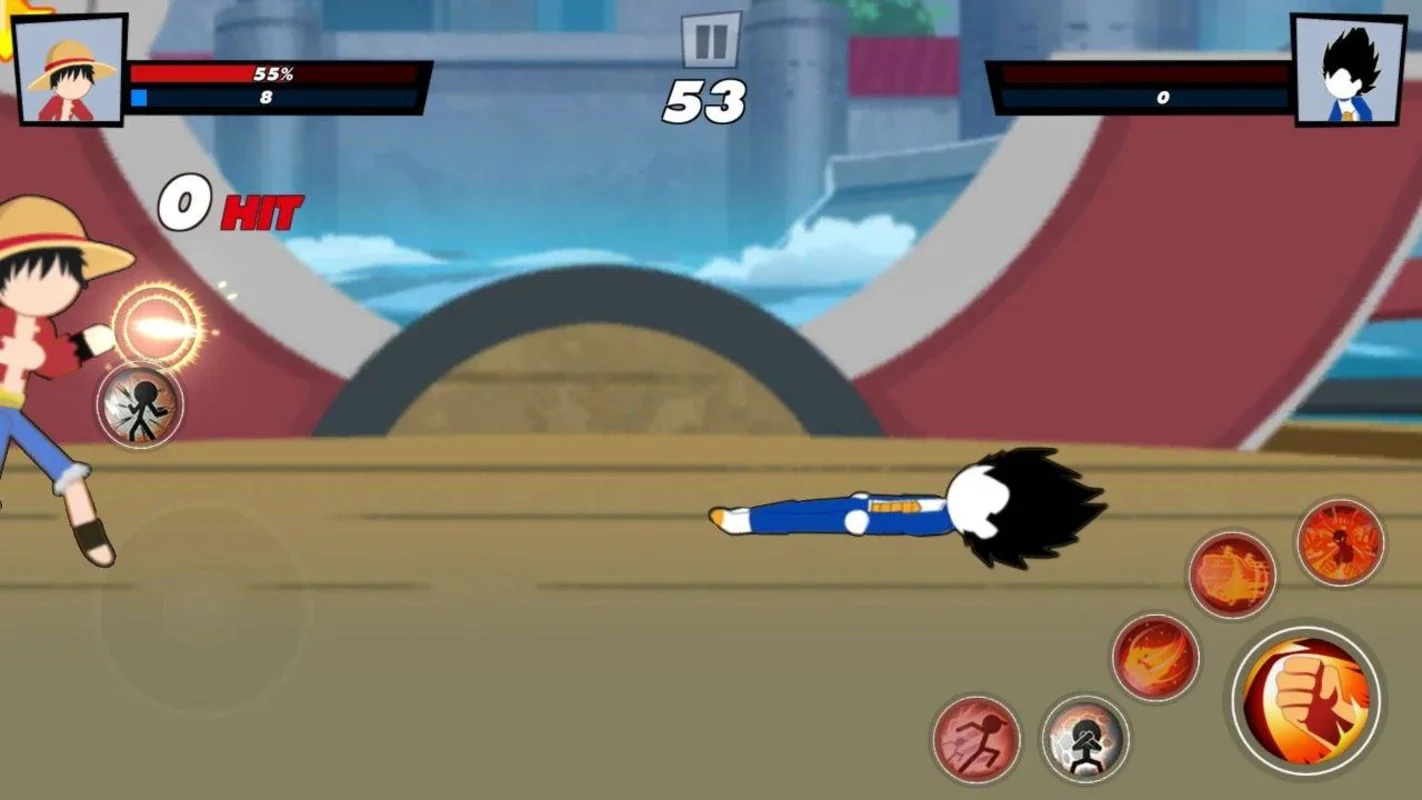 Super Stick Fight All-Star Hero for Android: Anime - Inspired Fighting Fun