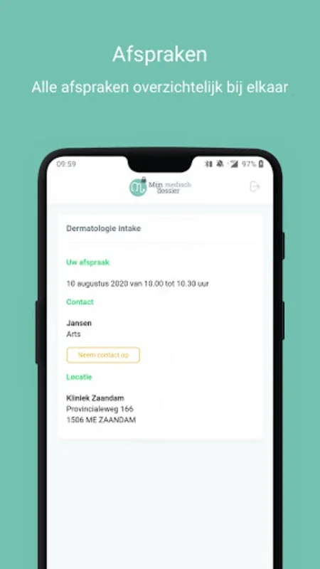 Mijn Medisch Dossier for Android: Simplify Health Management