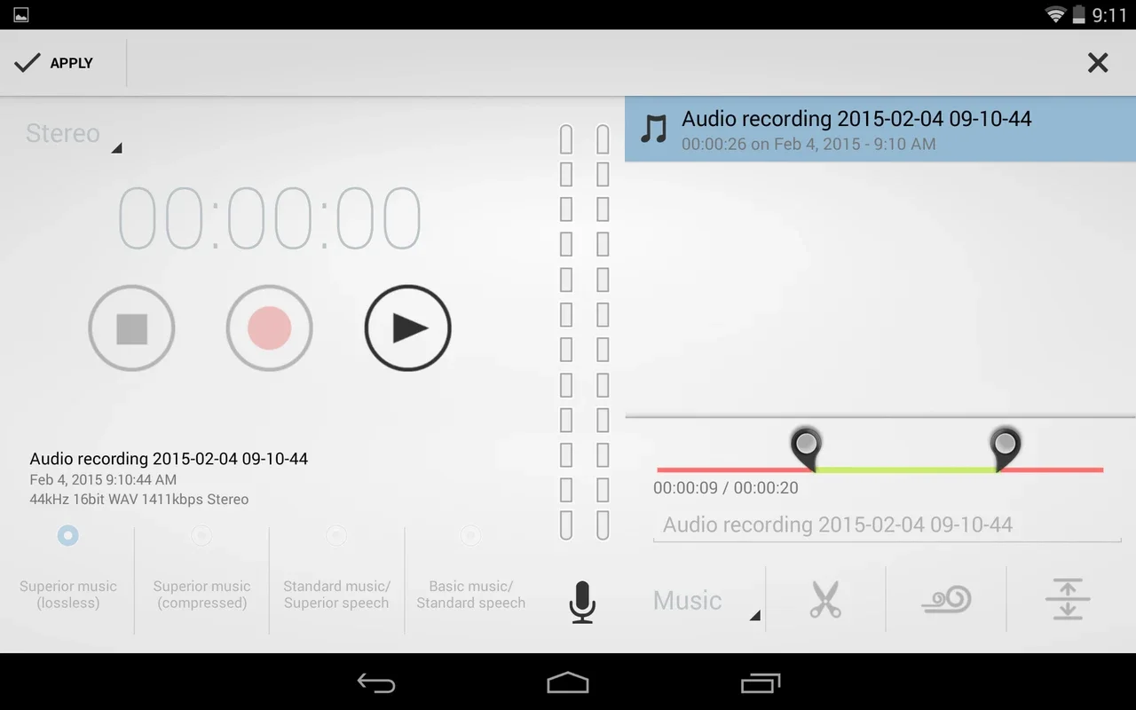 Audio Recorder for Android - Intuitive Recording Solution