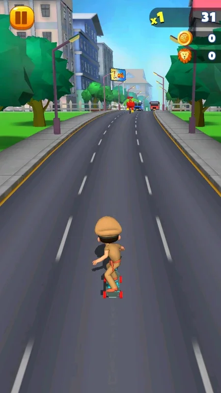 Little Singham Super Skater for Android - Run with Little Singham