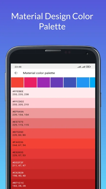 Color Code - HEX RGB for Android: Simplify Color Coding