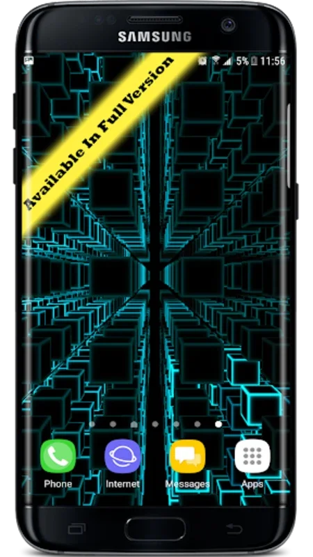 Infinity Parallax Cubes 2 3D L for Android: A Visually Stunning Live Wallpaper