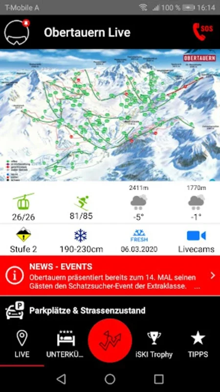 iSKI Obertauern for Android: Real - Time Ski Guide