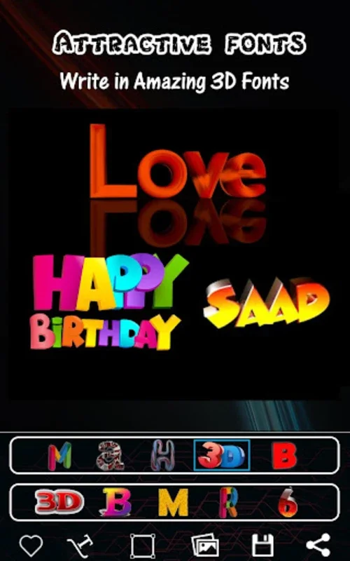 3D Name Art for Android - Unleash Your Creativity