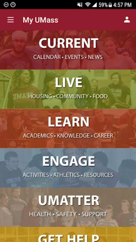My UMass for Android - Enhancing Campus Life