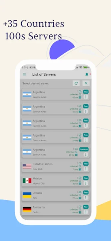 VPN Argentina - Get AR IP for Android: Secure & Unrestricted