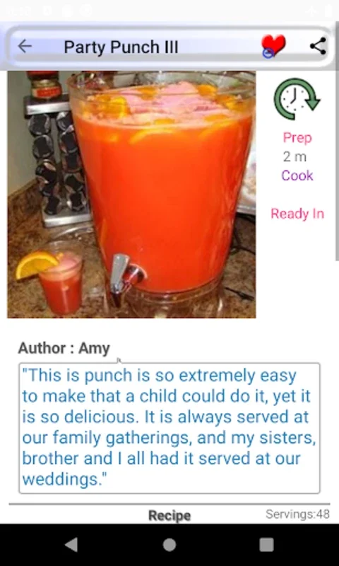 Punch Cuisine for Android - Create Delicious Fruit Juices Easily