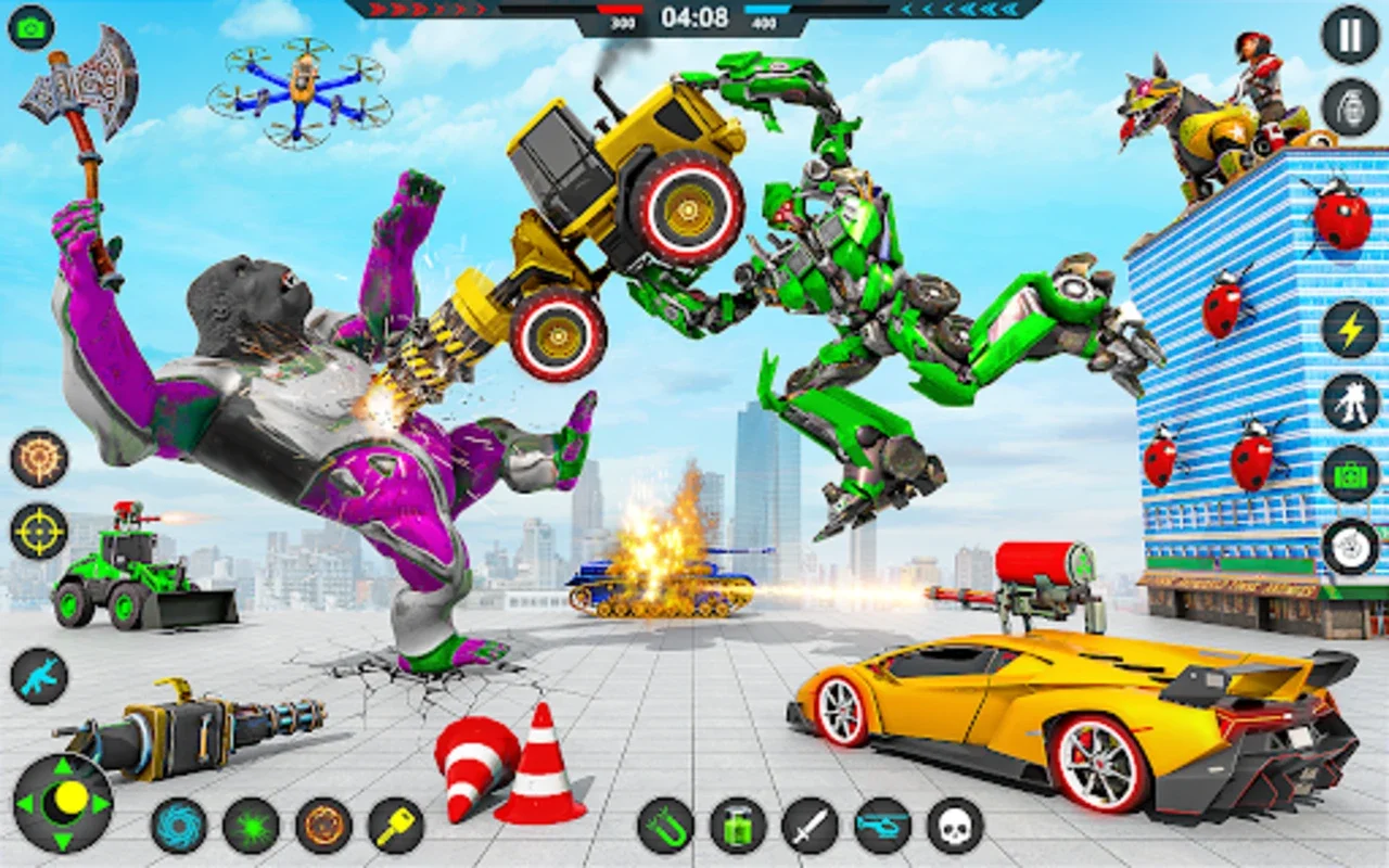 Flying Helicopter Robot Game for Android - Download the APK from AppHuts