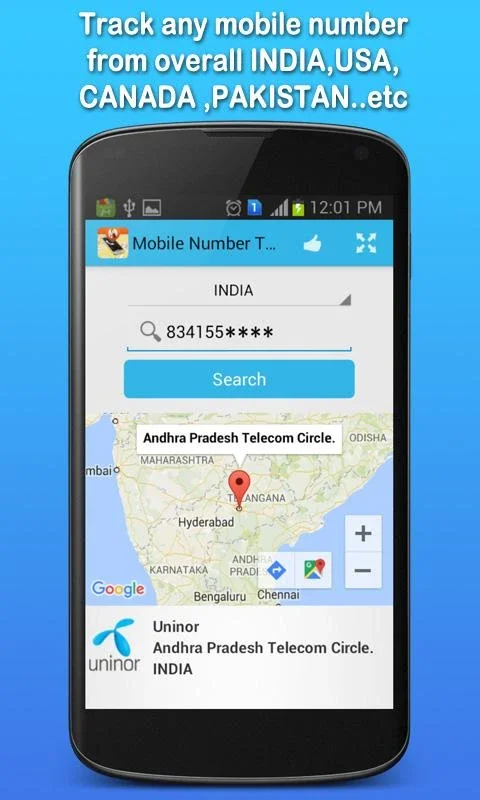 Mobile Number Tracker for Android: Track with Ease