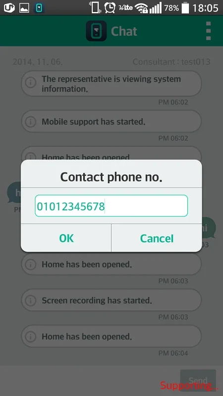 MobileSupport for Android: Real - Time Remote Mobile Support