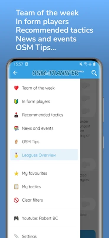 OSM Transfer: Scout list for Android - Manage Scout Lists