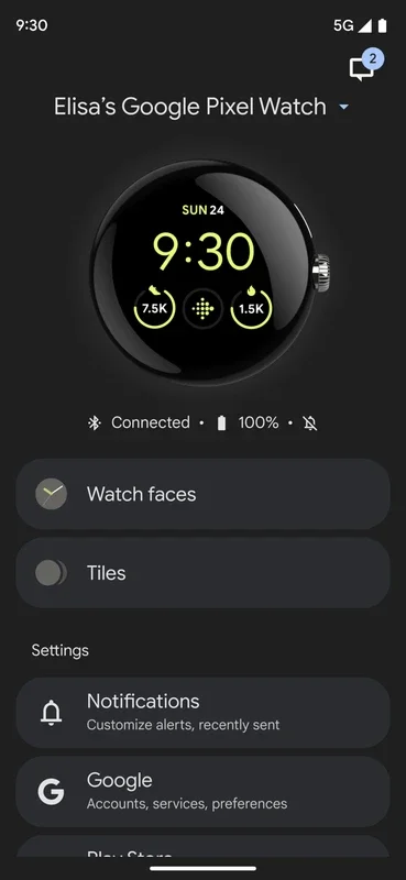 Google Pixel Watch for Android - Manage and Connect