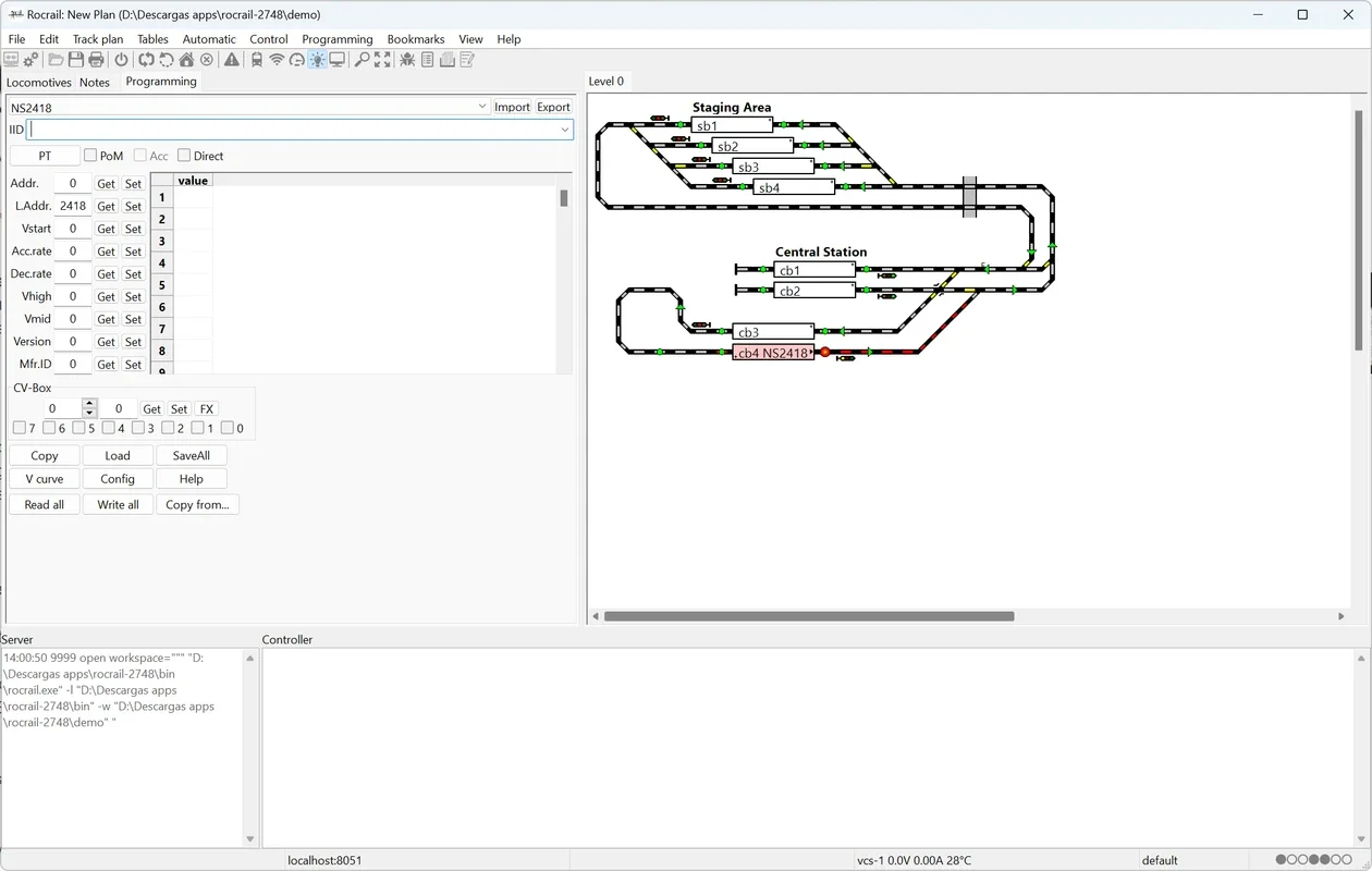 Rocrail for Mac: Intuitive Railway Control