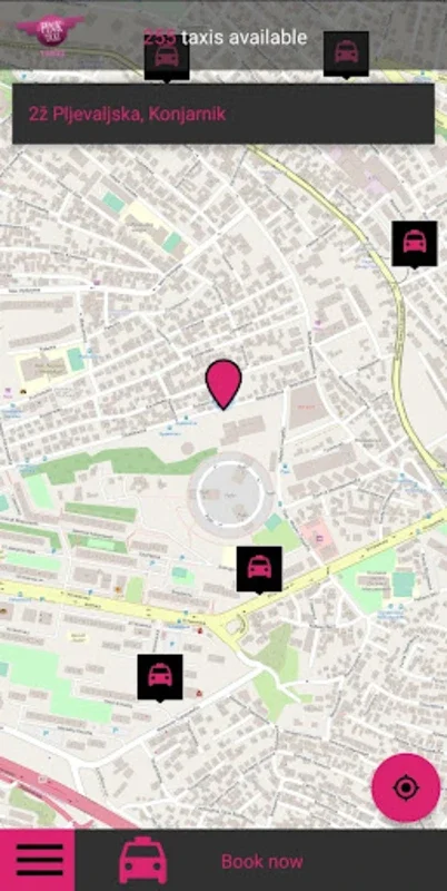 Pink Taxi Beograd for Android - Efficient Taxi Service