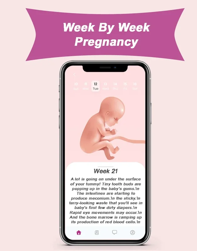 My week By Week Pregnancy App for Android - Guiding Pregnancy