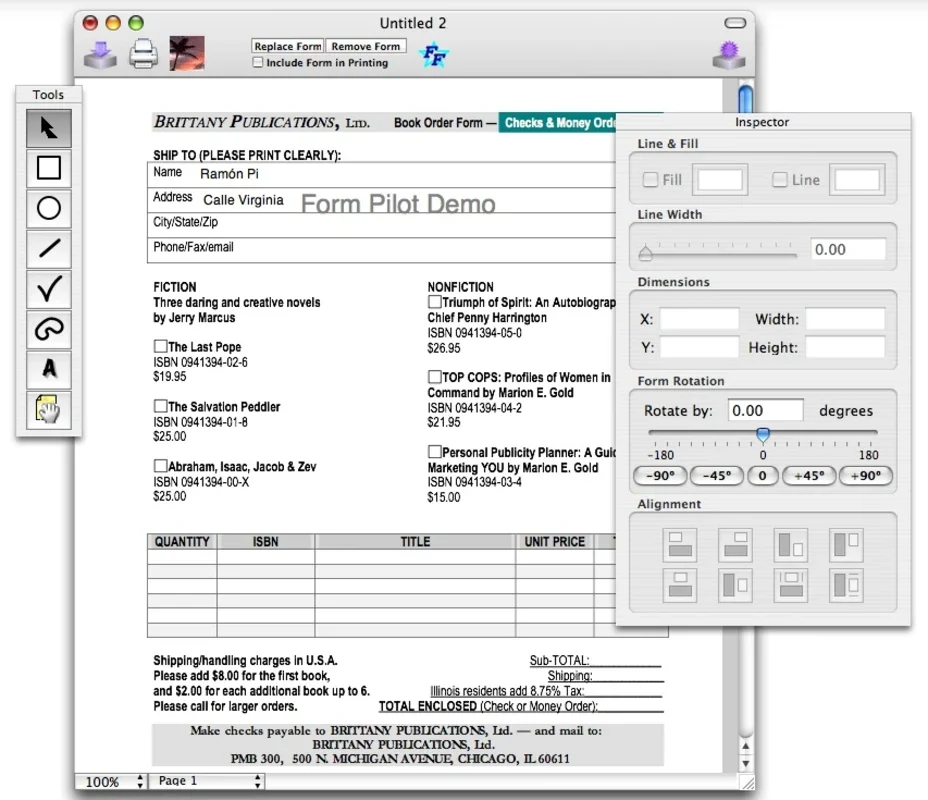 Form Pilot for Mac - Streamline Your Form-Filling