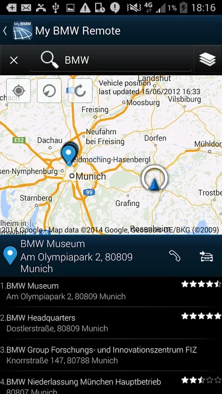 My BMW Remote for Android - Enhancing Vehicle Control