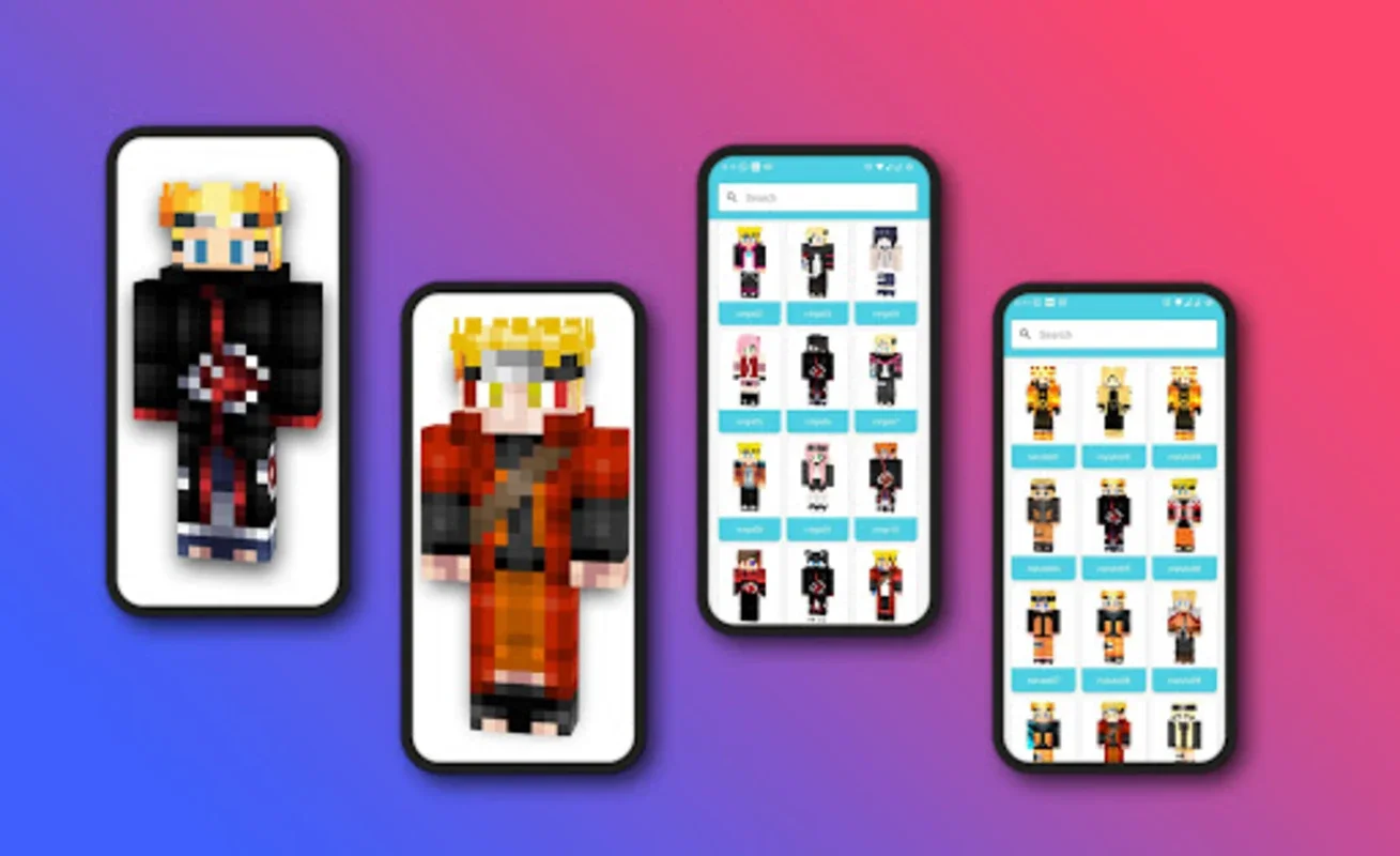 Naruto Skins For Minecraft PE for Android: Enhance Your Gameplay