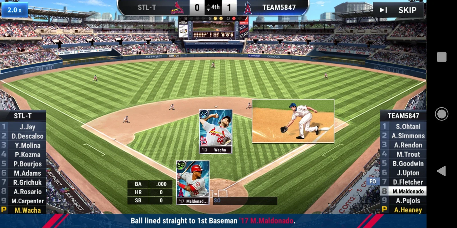 MLB 9 Innings GM for Android - Manage Your Baseball Team