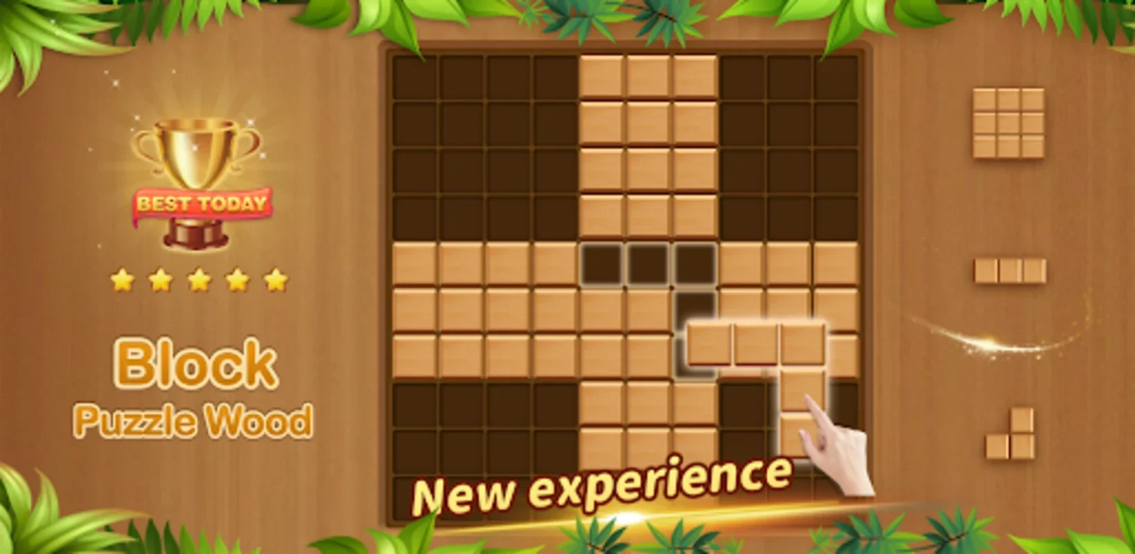 Block Puzzle Wood – Easymood for Android: Relaxing & Challenging