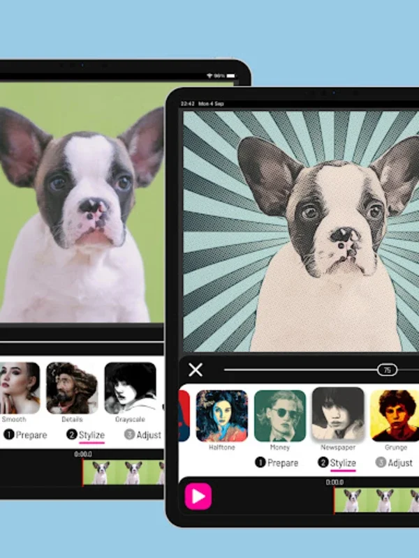 Toonita Video for Android - Transform Videos with Filters