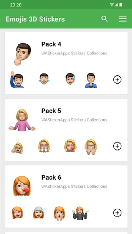 Emojis 3D Stickers WASticker for Android: Enhance Chats