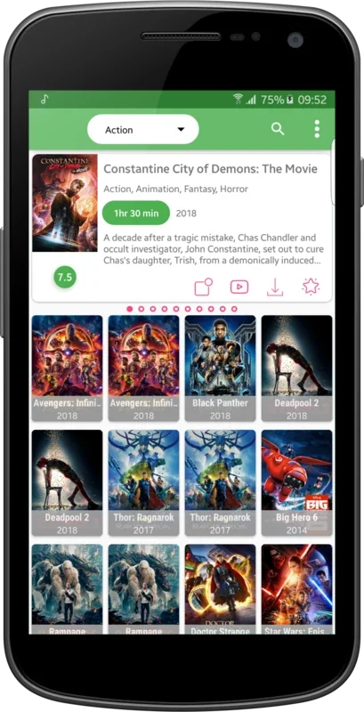 Lime Movie Downloader for Android - Download Movies Easily