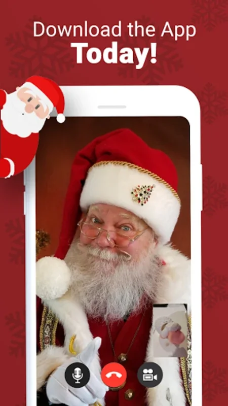 Fake Call From Santa for Android - Immerse in Christmas Magic