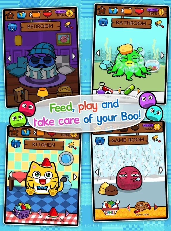 My Boo for Android - Care for Your Virtual Pet