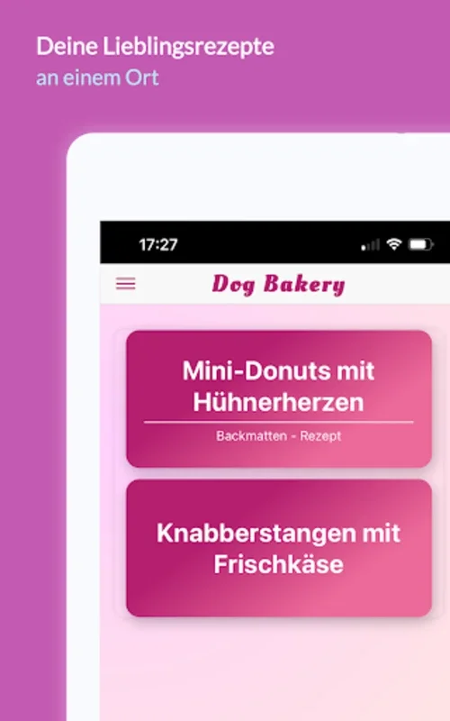 Dog Bakery - Hundekeks Rezepte for Android - No Download Needed