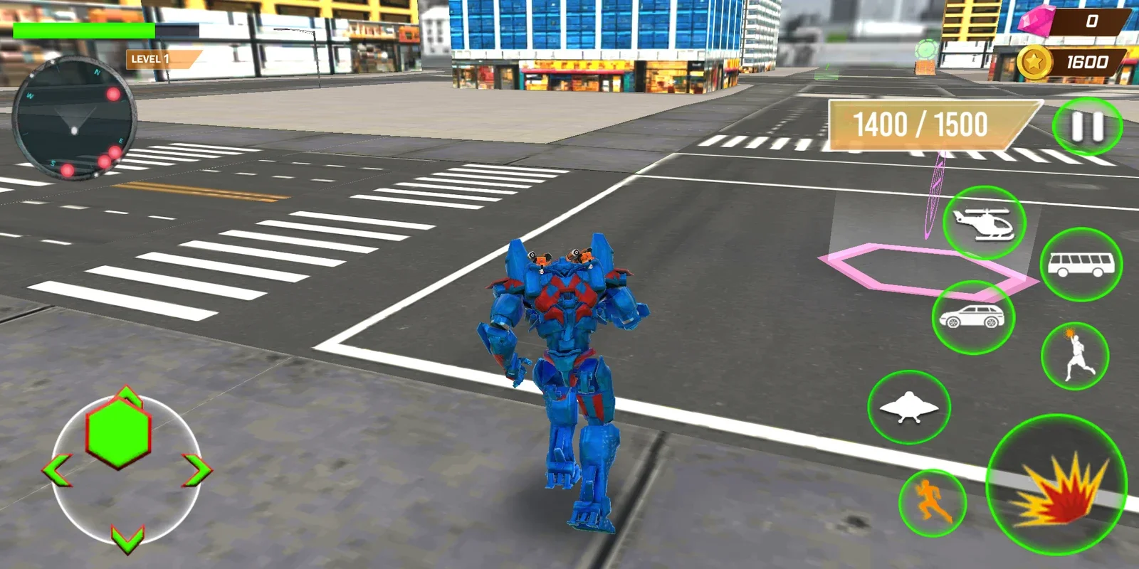 Bus Robot Transform Battle for Android: Transforming for Action