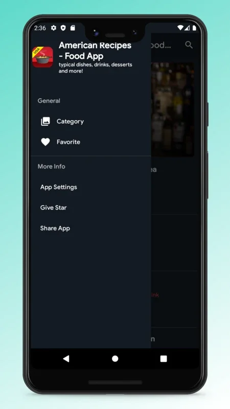American Recipes - Food App for Android: Diverse US Cuisine