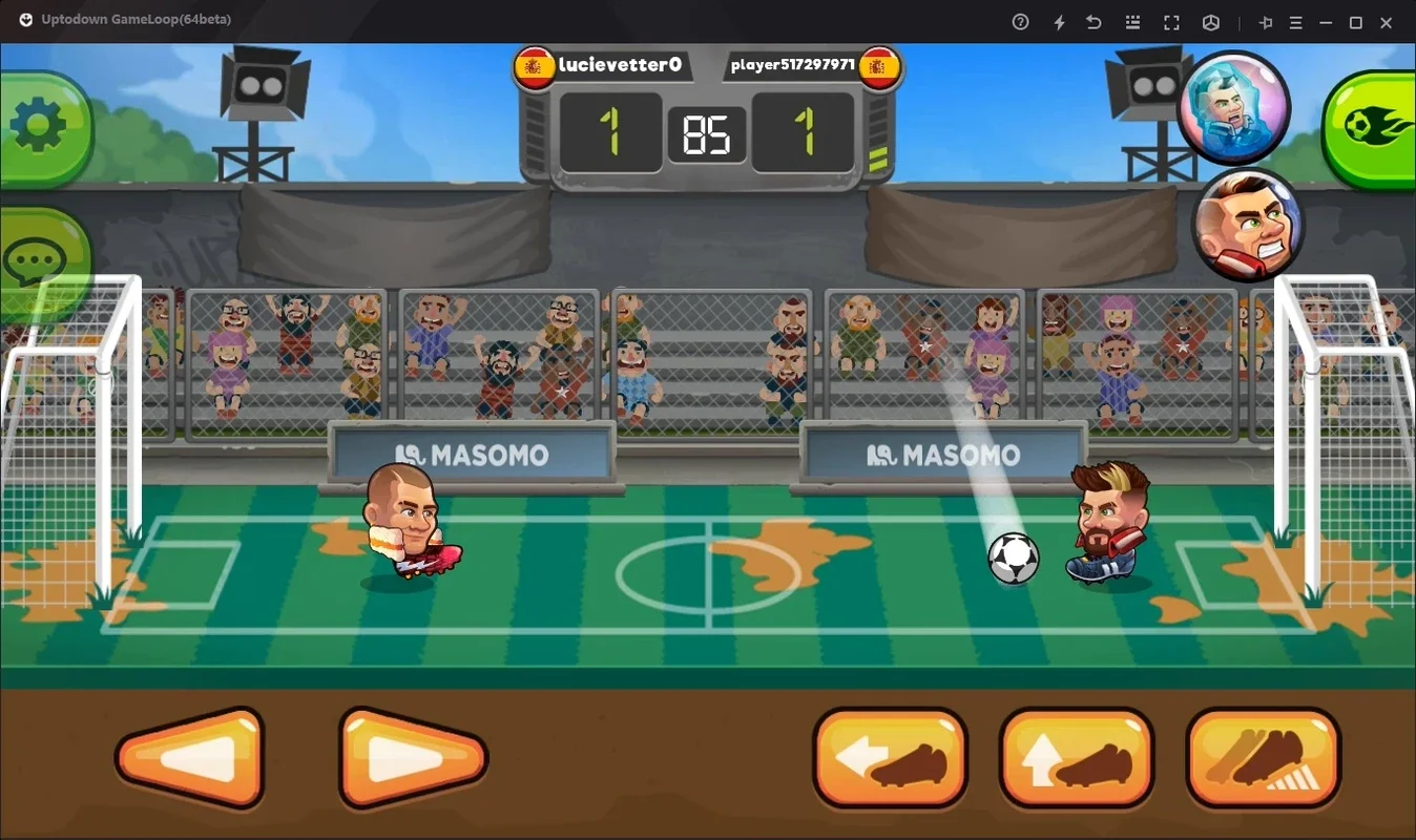 Head Ball 2 - Online Soccer (Gameloop) for Windows: Fun 1v1 Duels