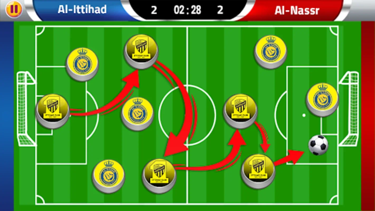 لعبة كرة القدم العالمية for Android - Immerse in Arab Football