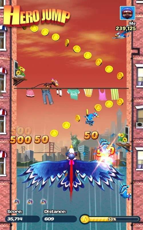 Hero Jump for Android - Thrilling Jumping Experience